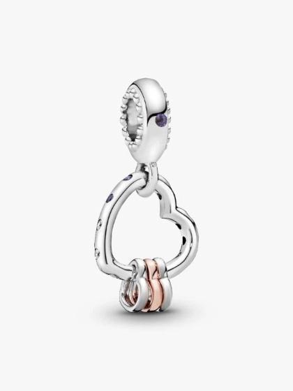 Heart Full of Hearts Dangle Charm